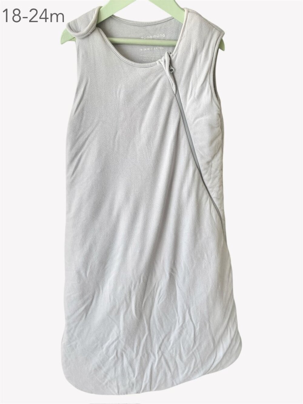 🪴5/$30 Gunamuna 18-24 Months Toddler Baby Grey Sleep Sack TOG 2.5 Spring Winter